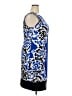 Kim Rogers Graphic Blue Cocktail Dress Size 18 - photo 4