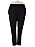 Eileen Fisher 100% Merino Wool Solid Black Wool Pants Size 2X - photo 1
