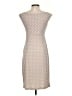 Connected Apparel Polka Dots Tan Cocktail Dress Size 4 - photo 2