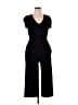 Ellison Solid Black Jumpsuit Size L - photo 1