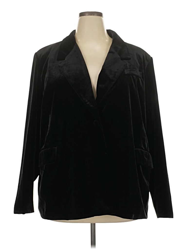 Pre-owned Kate & Mallory Designs Blazer Jacket In Black
