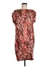 Anne Klein 100% Polyester Print Brown Cocktail Dress Size 6 - photo 1