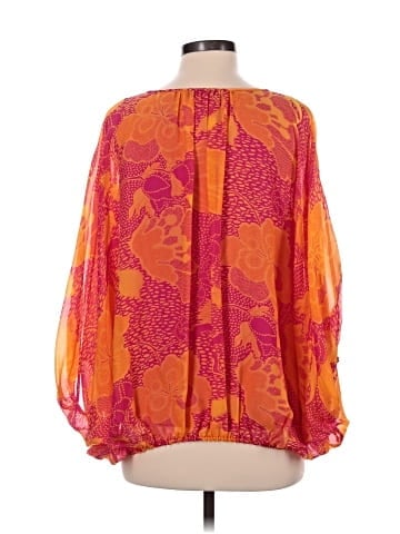 Diane von Furstenberg 3/4 Sleeve Silk Top (view 2)