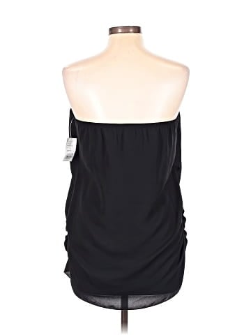Chocolate Sleeveless Blouse (view 2)
