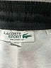 Lacoste 100% Polyester Color Block Black Athletic Shorts Size L - photo 3