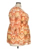 Torrid 100% Polyester Yellow Orange Casual Dress Size 3X Plus (3) - photo 4