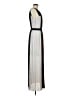 BCBGMAXAZRIA Color Block Gray Cocktail Dress Size M - photo 4