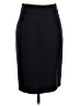 Theory Solid Black Formal Skirt Size 2 - photo 1