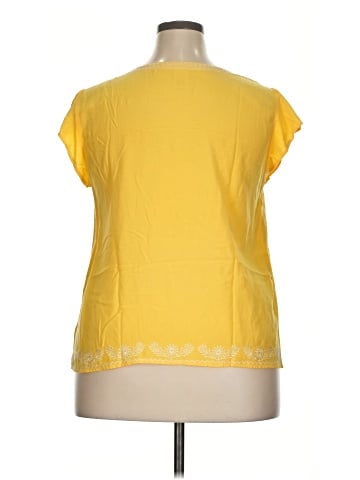 Faded Glory Short Sleeve Blouse (view 2)