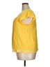 Faded Glory 100% Rayon Yellow Short Sleeve Blouse Size XXL - photo 5