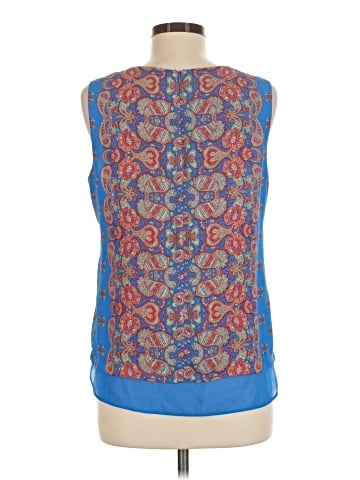 Rose + Olive Sleeveless Blouse (view 2)