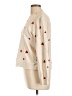 Monrow Hearts Tan Pullover Sweater Size L - photo 5