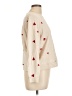 Monrow Hearts Tan Pullover Sweater Size L - photo 4
