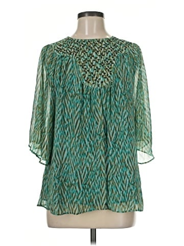 Banana Republic 3/4 Sleeve Silk Top (view 1)