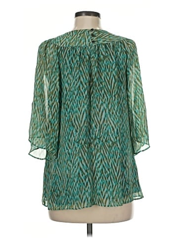 Banana Republic 3/4 Sleeve Silk Top (view 2)