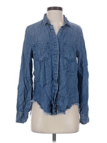 Velvet Heart Long Sleeve Button-Down Shirt (view 1)