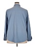 Eddie Bauer Blue Long Sleeve Blouse Size XXL - photo 2