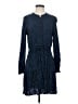 Gap 100% Rayon Polka Dots Blue Casual Dress Size S - photo 1