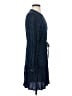 Gap 100% Rayon Polka Dots Blue Casual Dress Size S - photo 4