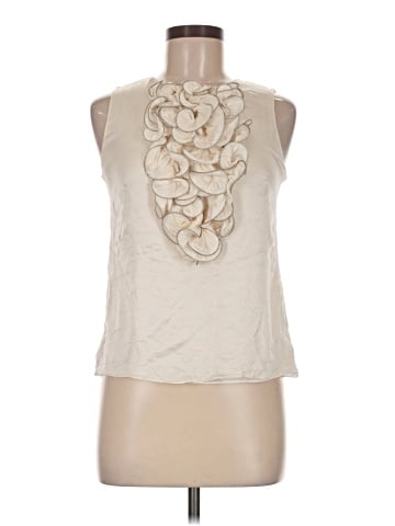 Magaschoni Sleeveless Silk Top (view 1)