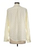 Current/Elliott Ivory Long Sleeve Blouse Size Med (2) - photo 2