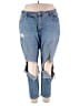 Old Navy Hearts Blue Jeans Size 18 - photo 1