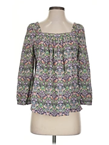 Liberty Art Fabrics for J.Crew 3/4 Sleeve Blouse (view 1)