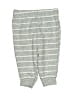 Carter's Stripes Gray Casual Pants 3-6 MO / 6 MO - photo 1