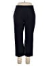 Lands' End Solid Black Casual Pants Size 16 - photo 1