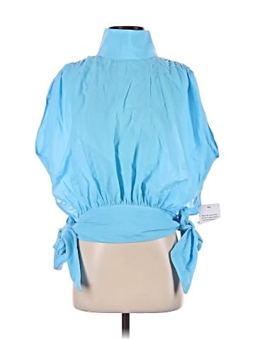 Topshop Short Sleeve Blouse (view 1)