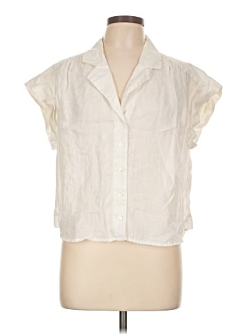Veronica Beard Sleeveless Button-Down Shirt (view 1)