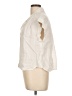 Veronica Beard 100% Linen Ivory Sleeveless Button-Down Shirt Size L - photo 5
