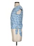 Vineyard Vines Blue Short Sleeve Blouse Size 00 - photo 5