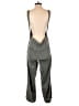 Dear John 100% Tencel Chevron-herringbone Gray Jumpsuit Size 25 - photo 2