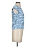 Vineyard Vines Blue Short Sleeve Blouse Size 00 - photo 4