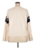 J.Crew 100% Cotton Color Block Ivory Pullover Sweater Size XXL - photo 2
