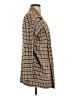 Ann Taylor LOFT 100% Cotton Checkered-gingham Tan Coat Size XS - photo 4