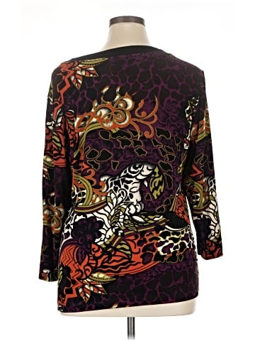 Travelers by Chico's 3/4 Sleeve Top (view 2)
