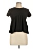 Paper Crane Black Short Sleeve Top Size L - photo 1