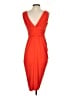Boston Proper Orange Cocktail Dress Size 2 - photo 2