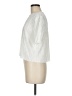 Aqua 100% Polyester Ivory Short Sleeve Blouse Size M - photo 5