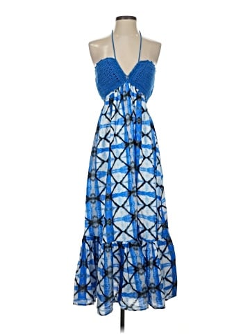 Aqua Casual Dress (view 1)