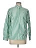 J.Crew 100% Cotton Stripes Green Long Sleeve Button-Down Shirt Size 10 - photo 1