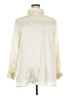 White Stag Metallic Ivory 3/4 Sleeve Blouse Size XXL (estimated) - photo 2