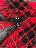 Torrid 100% Cotton Plaid Red Long Sleeve Button-Down Shirt Size Lg Plus (0) - photo 7