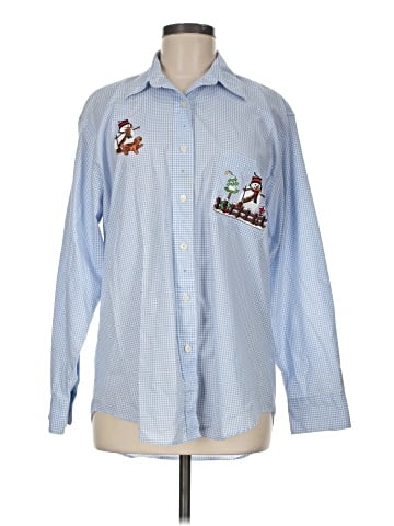 Las Olas Long Sleeve Blouse (view 1)