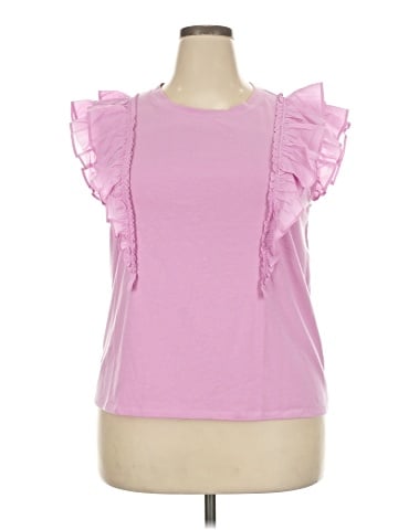 LC Lauren Conrad Short Sleeve Top (view 1)