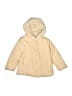 Zara 100% Polyester Solid Tan Snow Jacket Size 3 - 4 - photo 1
