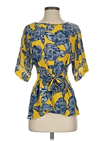 Vineet Bahl Short Sleeve Blouse (view 1)
