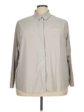 Athleta Long Sleeve Button-Down Shirt (view 1)